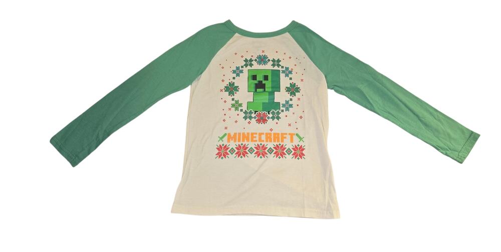 Pick 3 for $15 Jumping Beans x Minecraft Long Sleeve Holiday Shirt 7